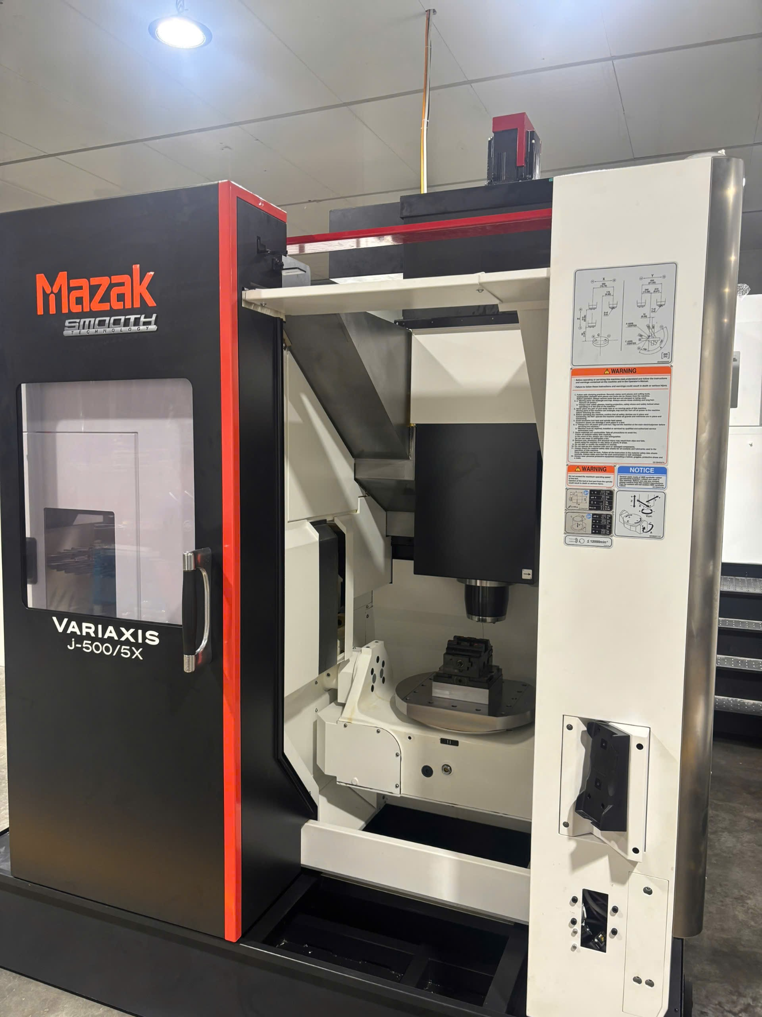 Mazak VARIAXIS J-500/5X 5-axis machining center